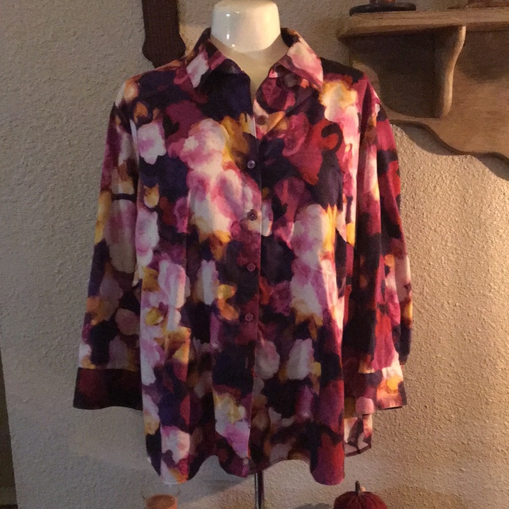 Westbound woman wrinkle free blouse size 2X